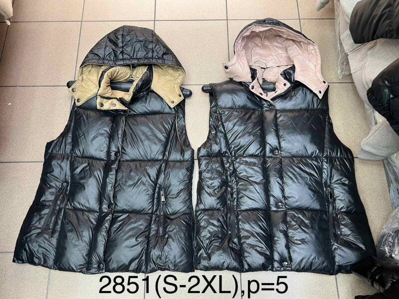 Kamizelka damkie Roz S-2XL, 1 Kolor Paczka 5 szt